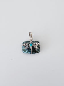 Dragonfly Stone Pendants