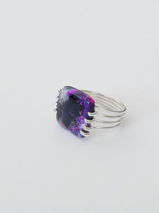 Between Lines 925 Sterling Silver Ring US Size 7-7.5