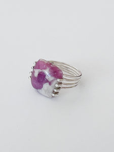 Between Lines 925 Sterling Silver Ring US Size 7-7.5