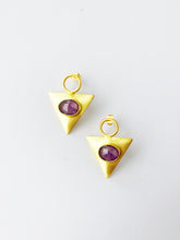 Load image into Gallery viewer, Goddess Intuition 18K Gold Plated Earrings
