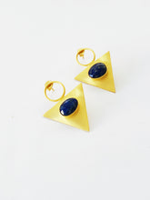 Load image into Gallery viewer, Goddess Intuition 18K Gold Plated Earrings
