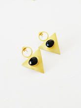 Load image into Gallery viewer, Goddess Intuition 18K Gold Plated Earrings
