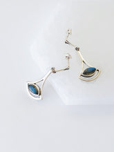 Load image into Gallery viewer, Mindful Eyes - 925 Sterling Silver earrings
