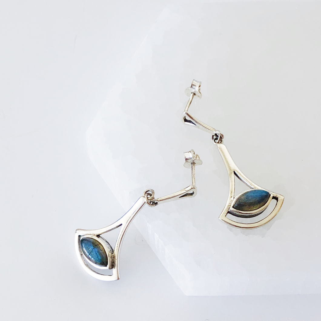 Mindful Eyes - 925 Sterling Silver earrings