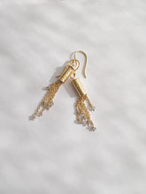 Load image into Gallery viewer, Lab Waterfall Earrings
