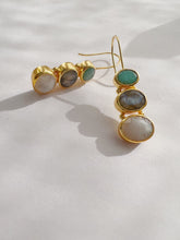 Load image into Gallery viewer, Bright Med Trio Earrings
