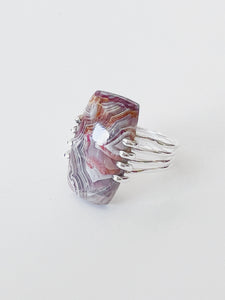 Between Lines 925 Sterling Silver Ring US Size 7-7.5
