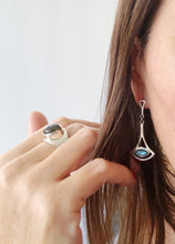 Load image into Gallery viewer, Mindful Eyes - 925 Sterling Silver earrings
