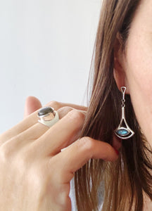 Mindful Eyes - 925 Sterling Silver earrings